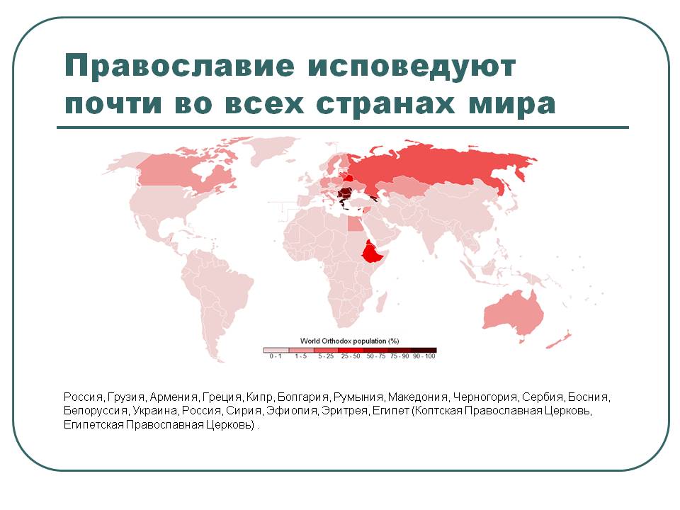 Насколько распространен. Православие страны распространения. Карта православных стран. Православие в каких странах распространен.