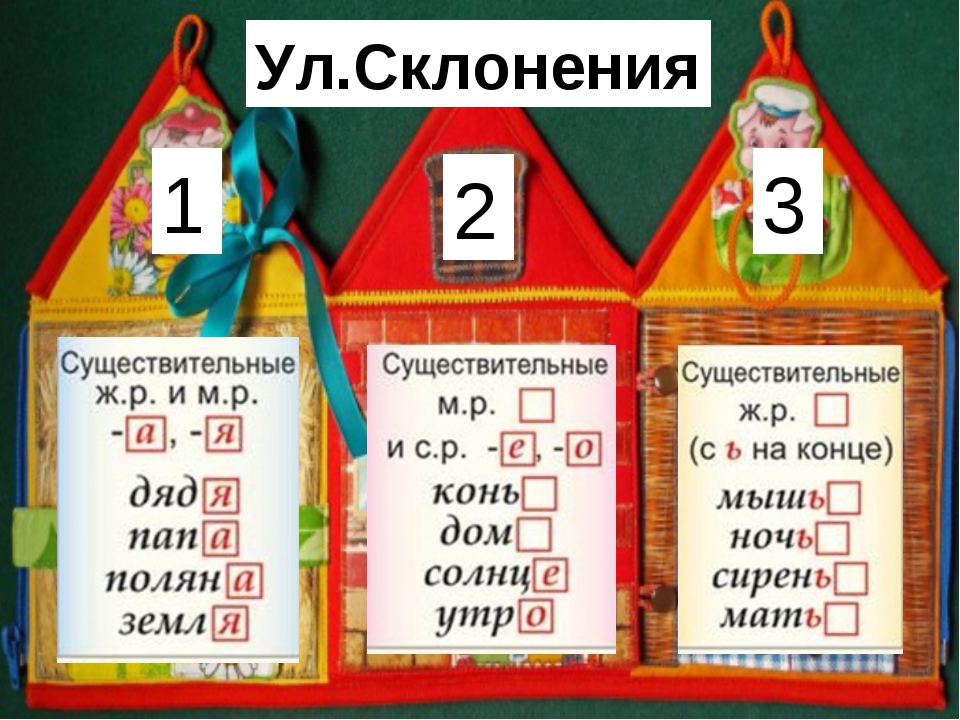 Презентация склонения существительных