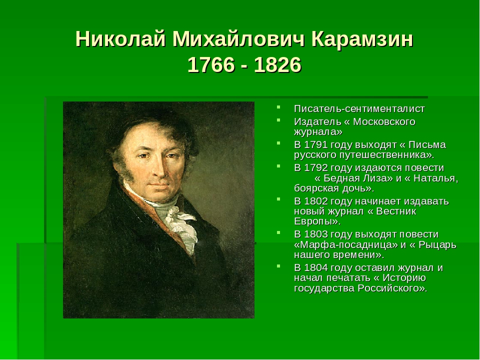 Сколько лет карамзину. Н. М. Карамзин (1766-1826) бедная Лиза. Карамзин Николай Михайлович. Н.М. Карамзин 1792. Н М Карамзин биография.